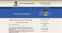 Desktop Screenshot of newburgh-in.gov