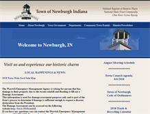 Tablet Screenshot of newburgh-in.gov